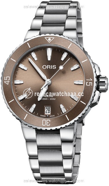 01 733 7731 4156-07 8 18 05P Oris Aquis Date 36.5mm Ladies Watch 01 733 7731 4156-07 8 18 05P Oris Aquis Date 36.5mm Ladies Watch